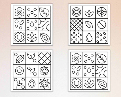 98 Bold and Easy Comfy Patterns Coloring Pages - RASPIEE