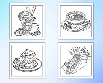 76 Bold and Easy Mexican Treats Coloring Pages - RASPIEE