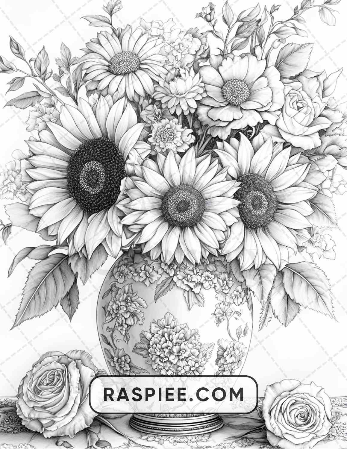 80 Still Life Adult Coloring Pages - RASPIEE