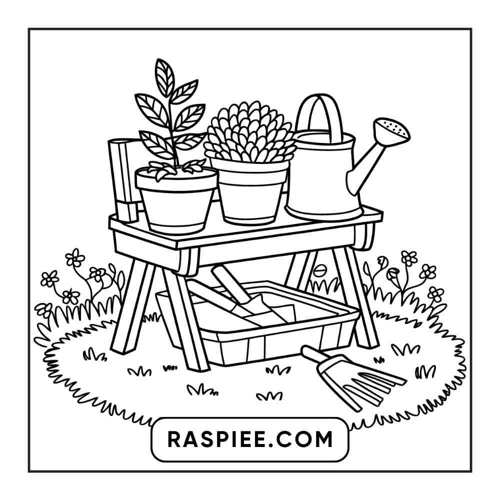 85 Bold and Easy Little Corner Coloring Pages Printable PDF Instant Download - RASPIEE