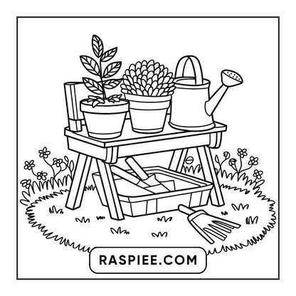 85 Bold and Easy Little Corner Coloring Pages Printable PDF Instant Download - RASPIEE