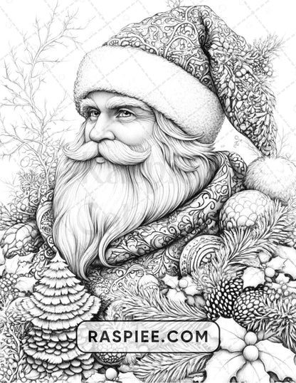 68 Christmas Fantasy Adult Coloring Pages