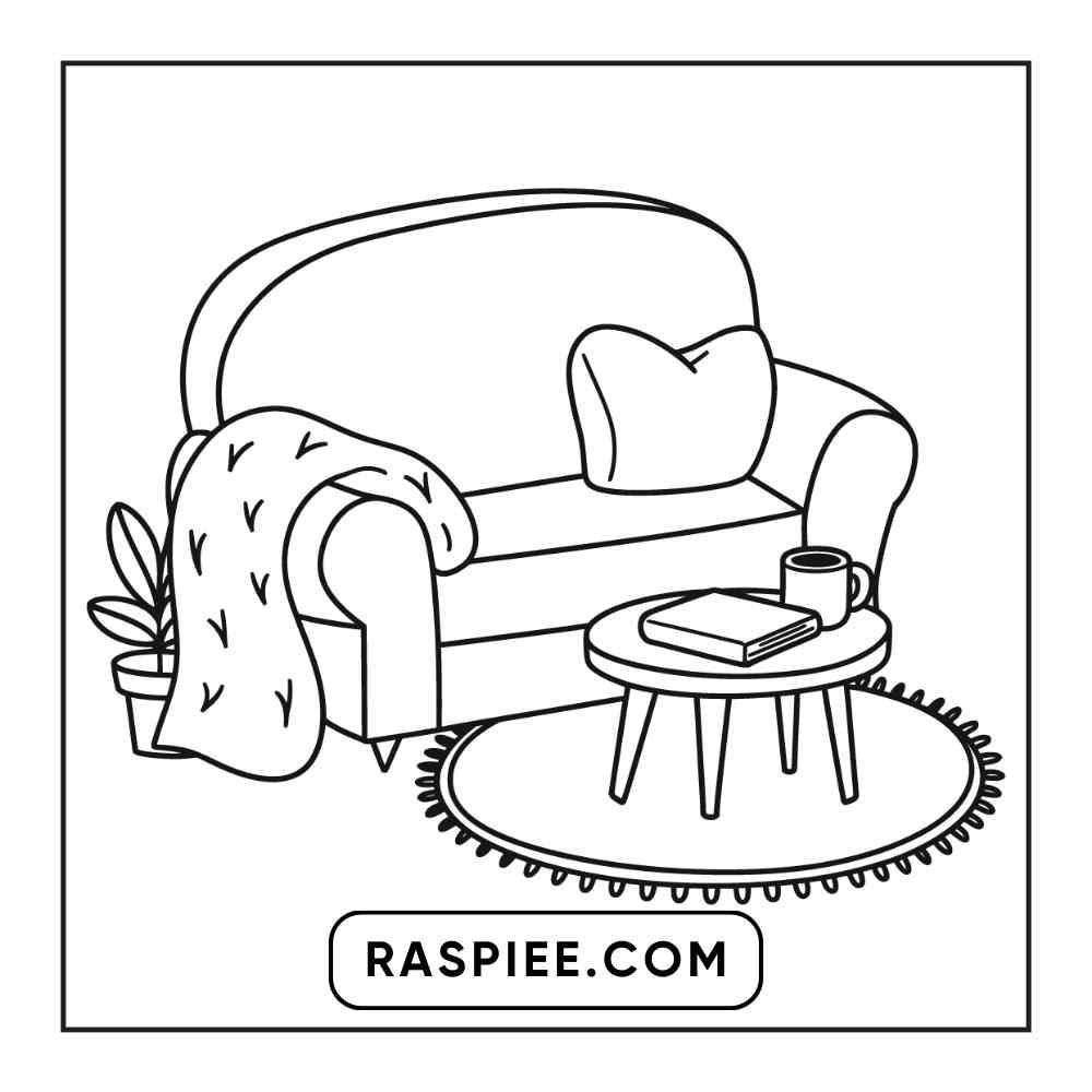 85 Bold and Easy Little Corner Coloring Pages Printable PDF Instant Download - RASPIEE