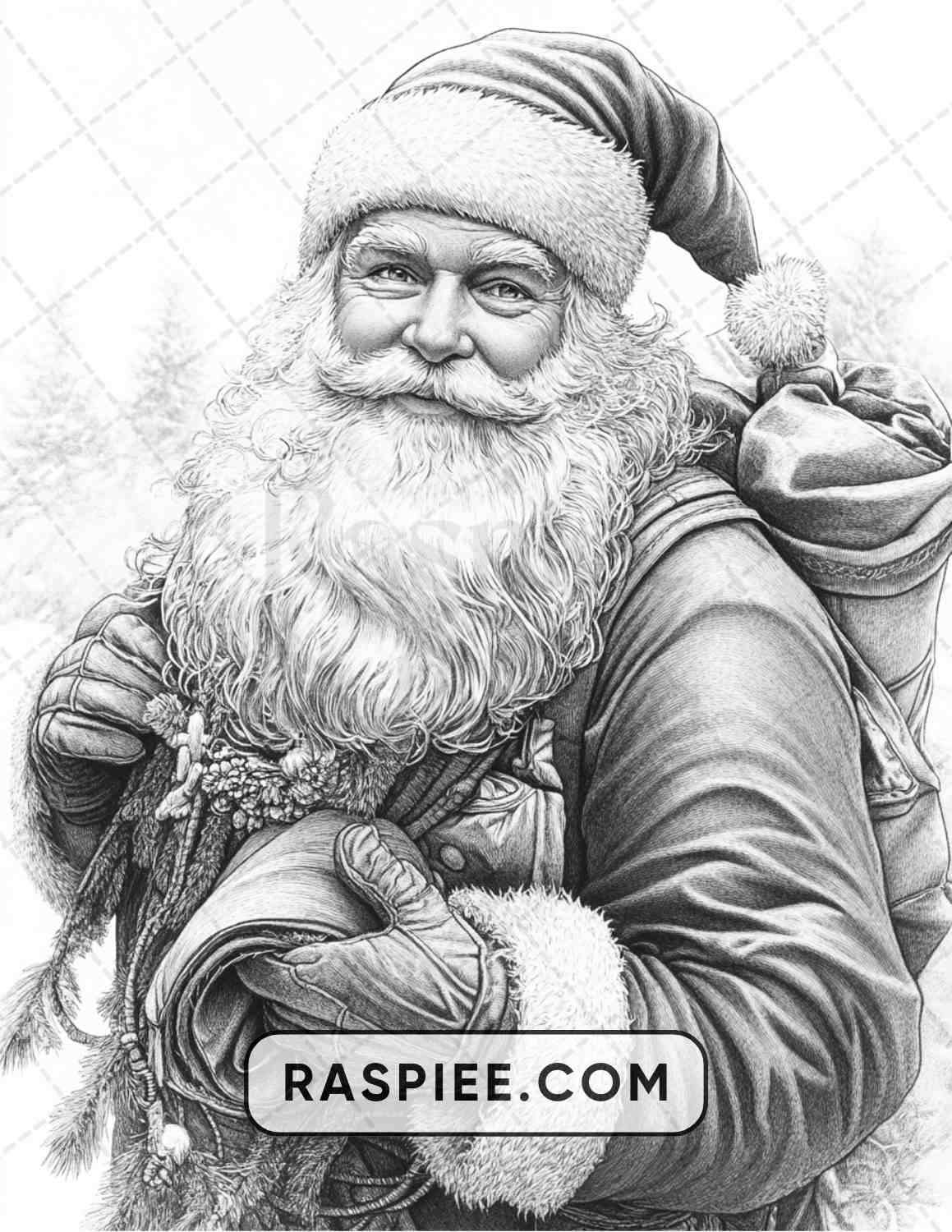 68 Christmas Fantasy Adult Coloring Pages