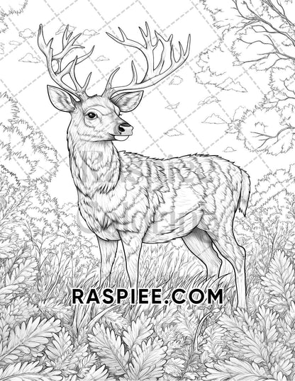 Hello Autumn Adult Coloring Pages Printable PDF Instant Download