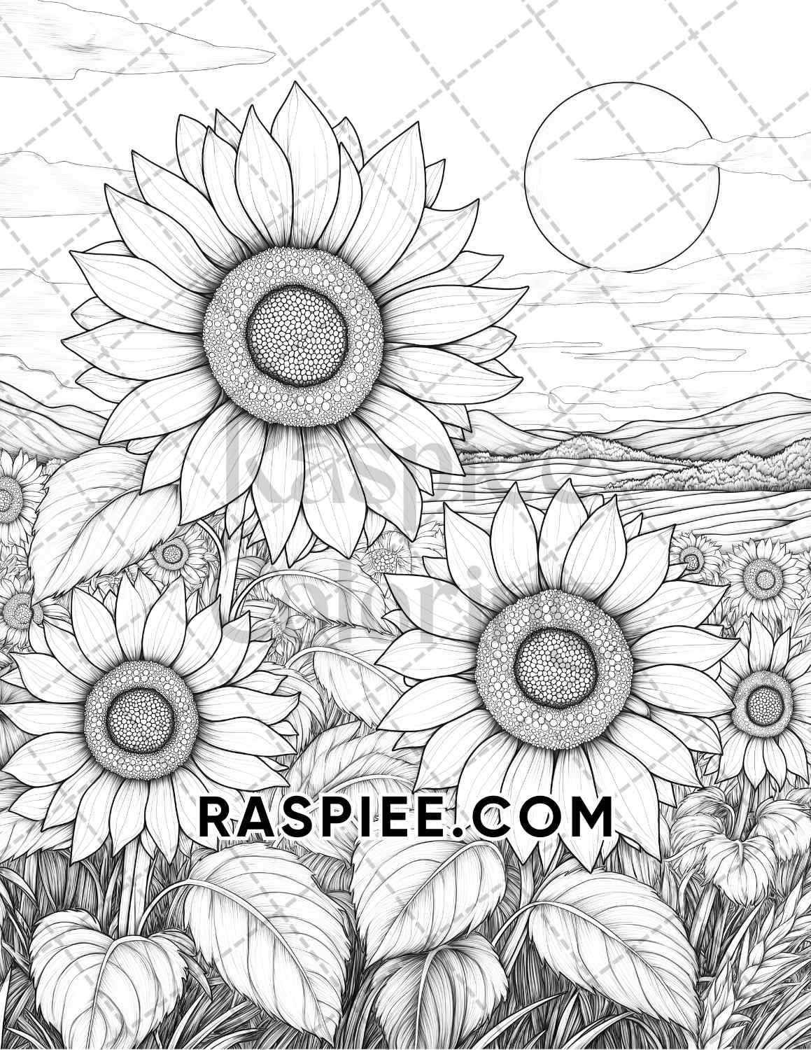 Hello Autumn Adult Coloring Pages Printable PDF Instant Download