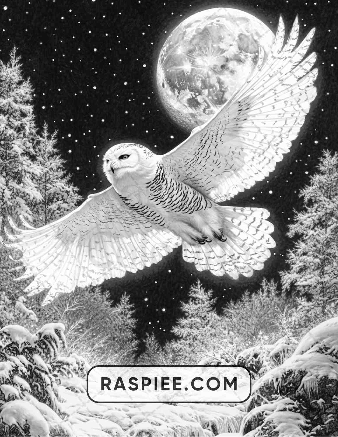 80 Winter Birds Adult Coloring Pages