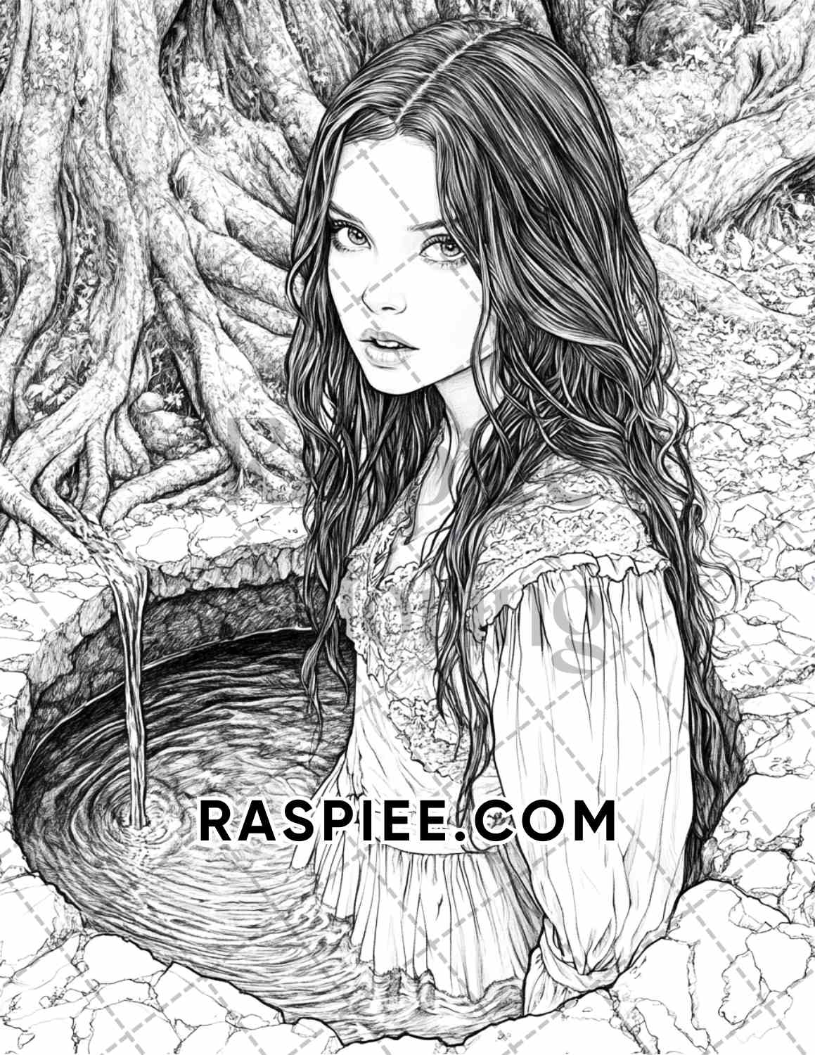 Legends of Horror Halloween Adult Coloring Pages Printable PDF Instant Download