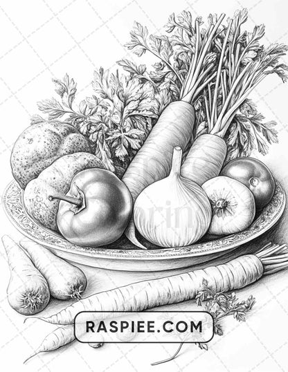 80 Still Life Adult Coloring Pages - RASPIEE