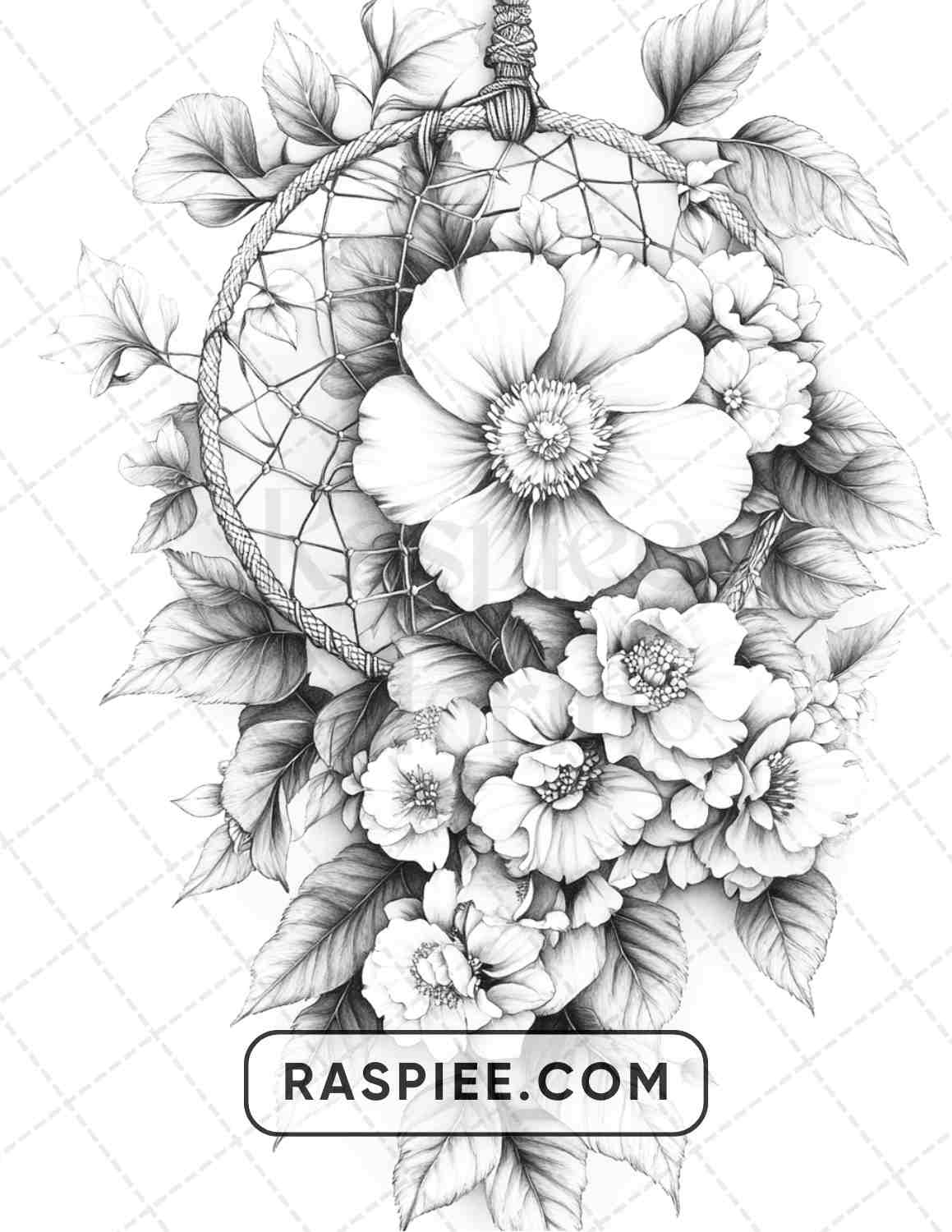 77 Flower Tattoos Adult Coloring Pages - RASPIEE