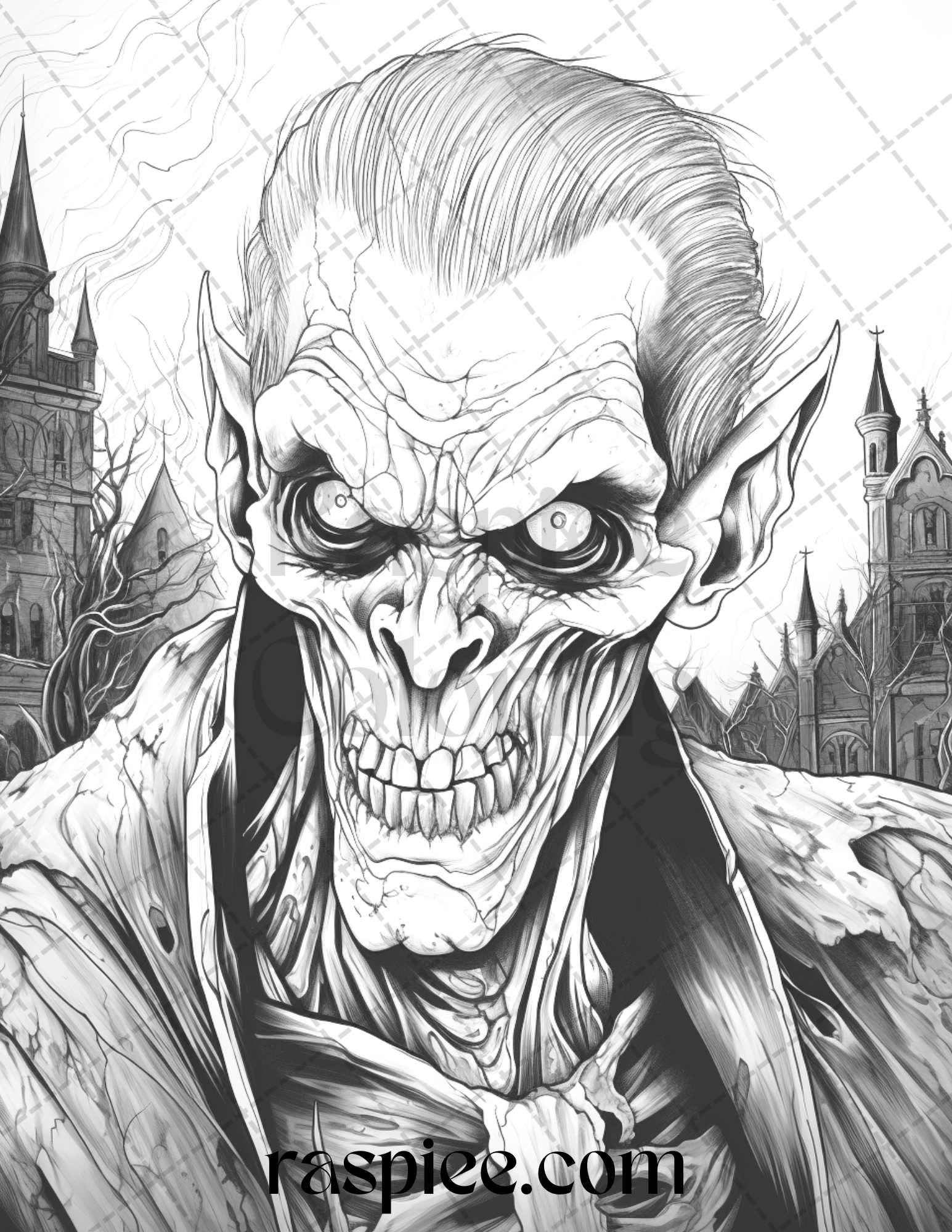  Masquerade in the Vampire Kingdom: 100 Elegant Coloring Pages  for Shadow Seekers (Creepy Coloring Pages for Creepy People):  9798857329191: McDonagh-Pereira, Lauren: Books