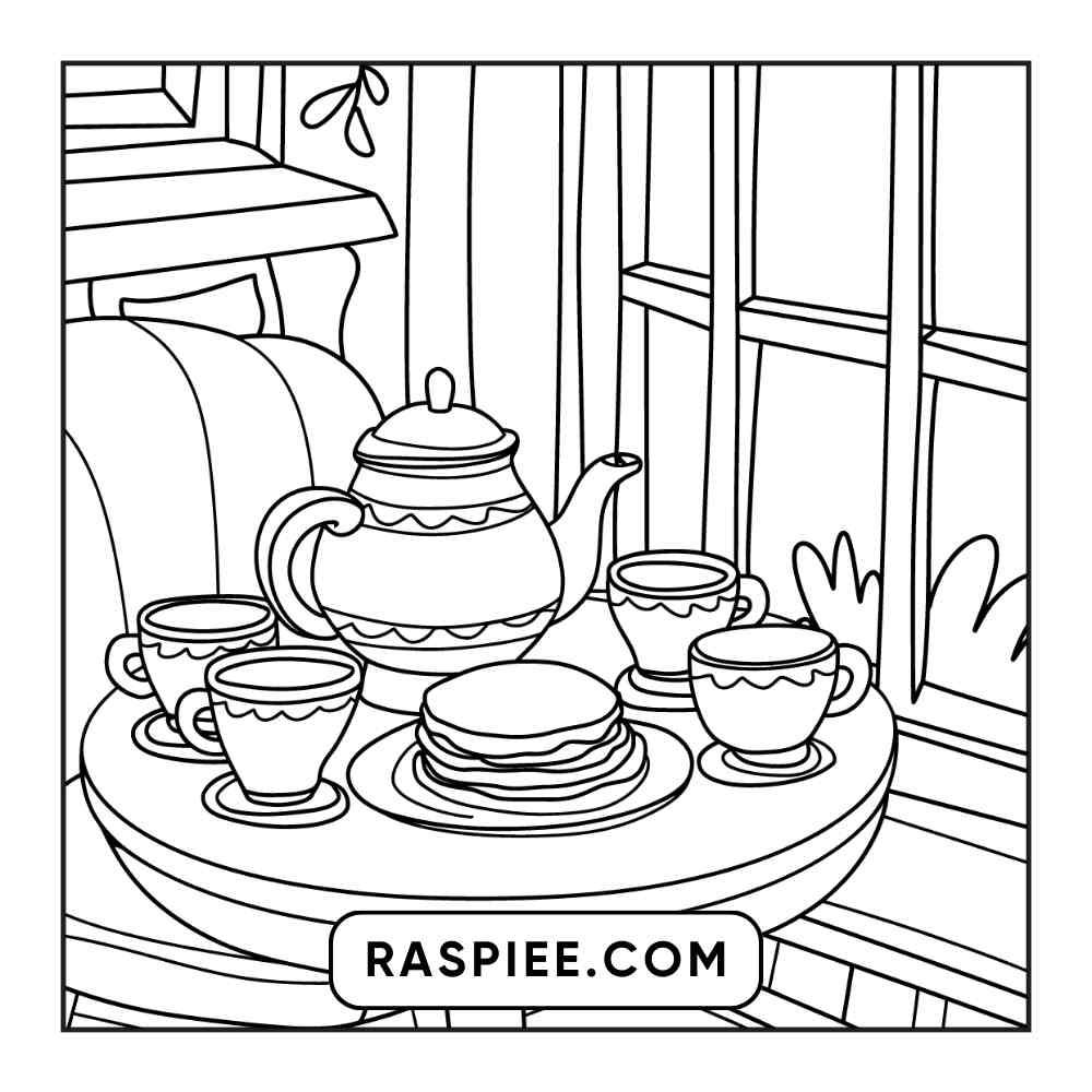 85 Bold and Easy Little Corner Coloring Pages Printable PDF Instant Download - RASPIEE