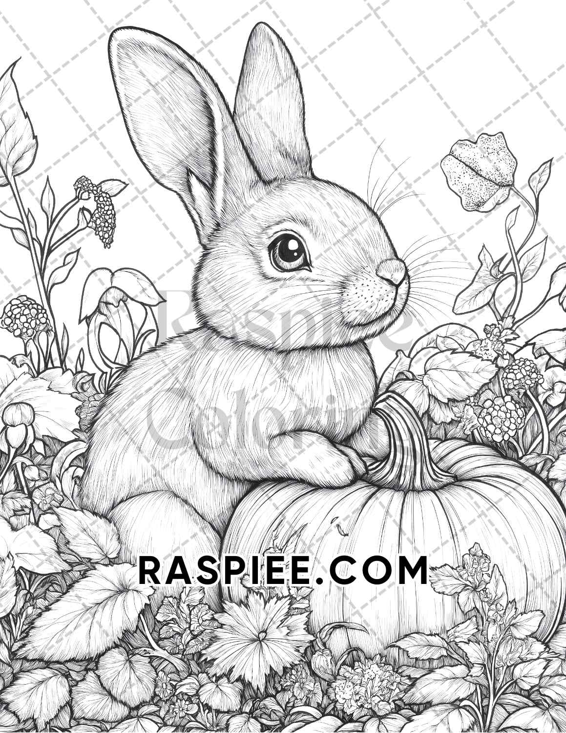 Hello Autumn Adult Coloring Pages Printable PDF Instant Download