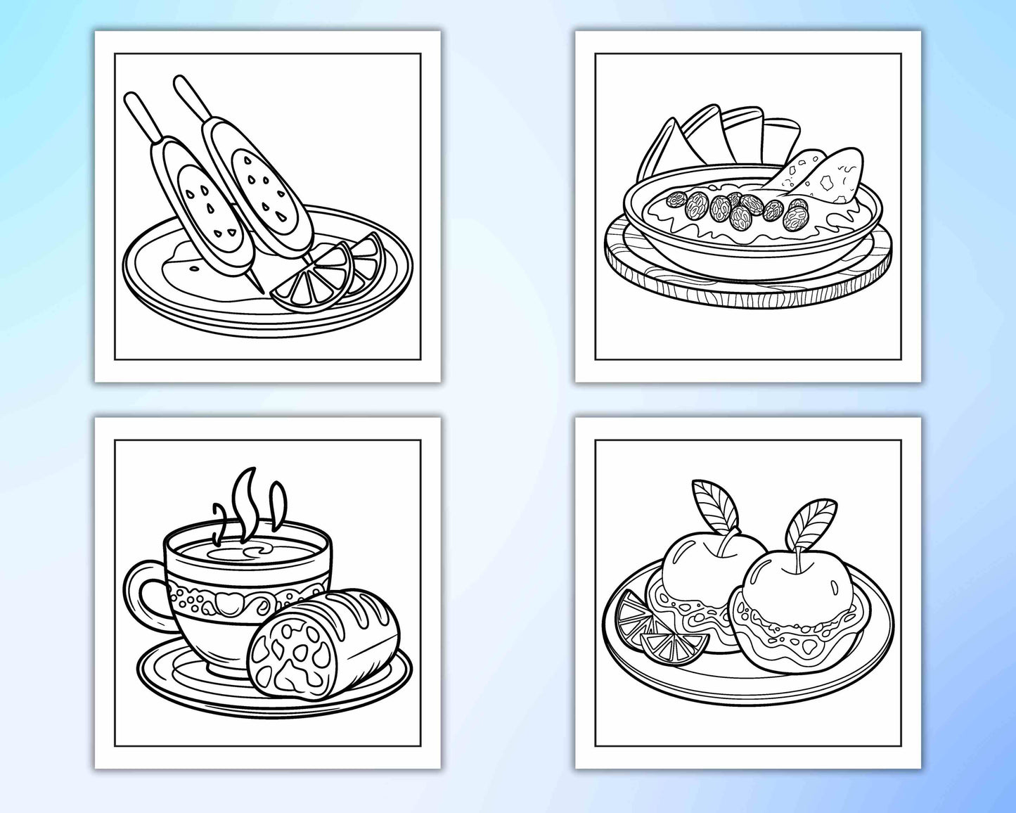 76 Bold and Easy Mexican Treats Coloring Pages - RASPIEE