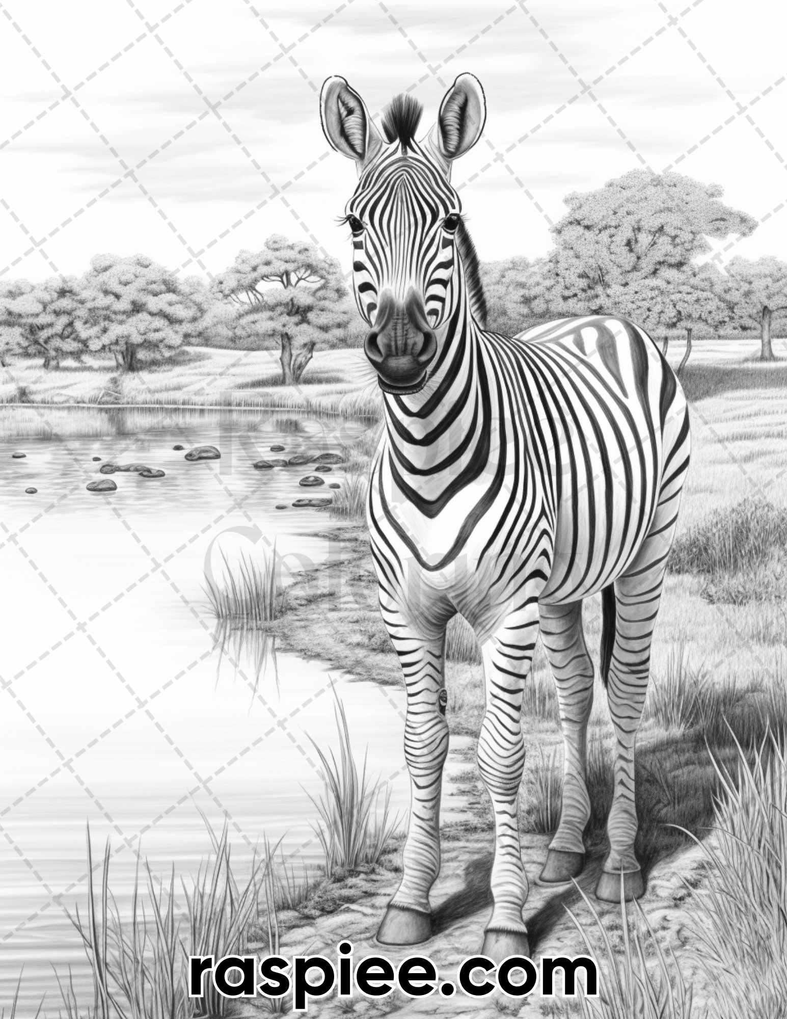 10 Unique Animal Grayscale Coloring Pages for Adults: Unwind and Unleash Your Creativity