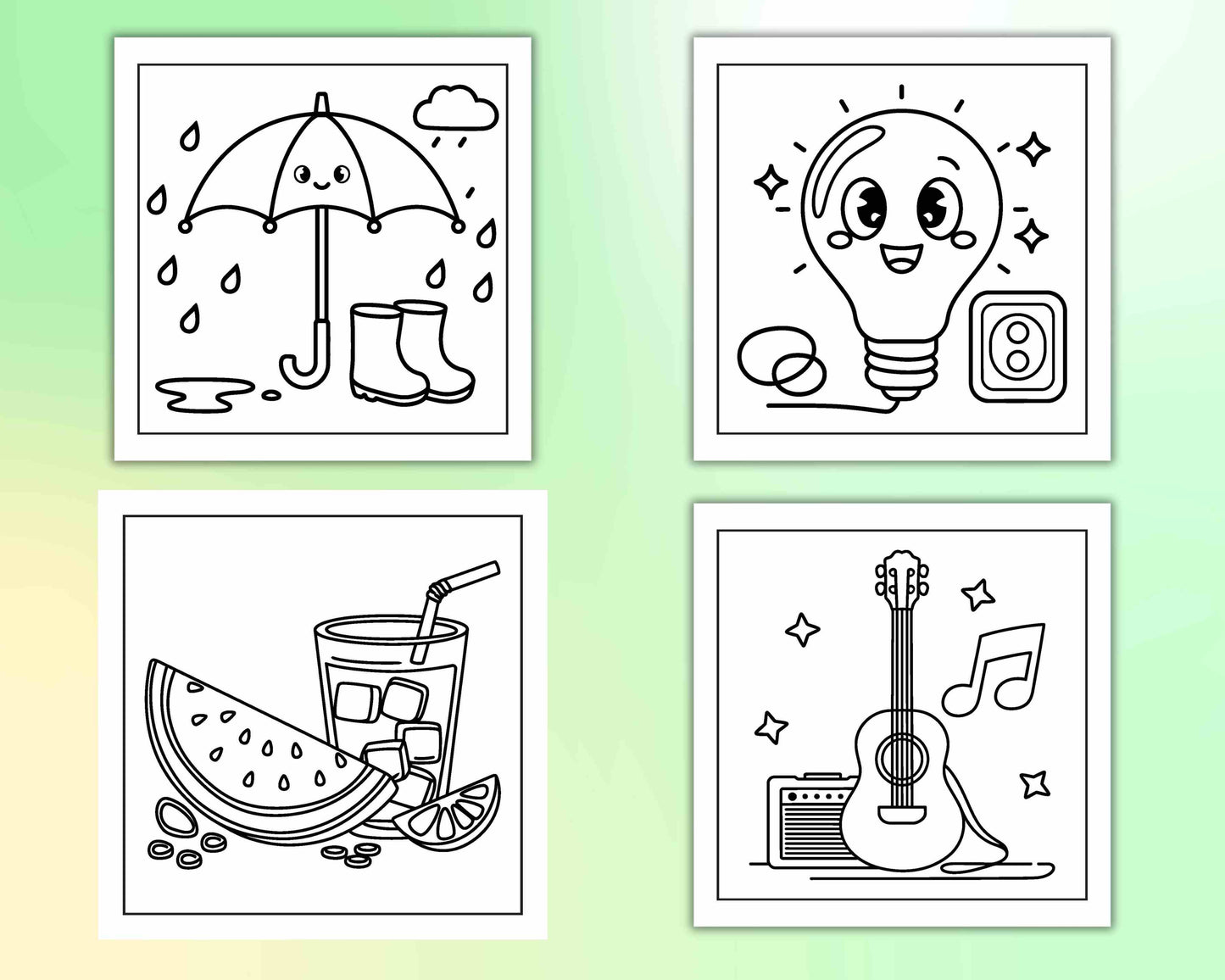 98 Bold and Easy Cute Pairs Coloring Pages - RASPIEE