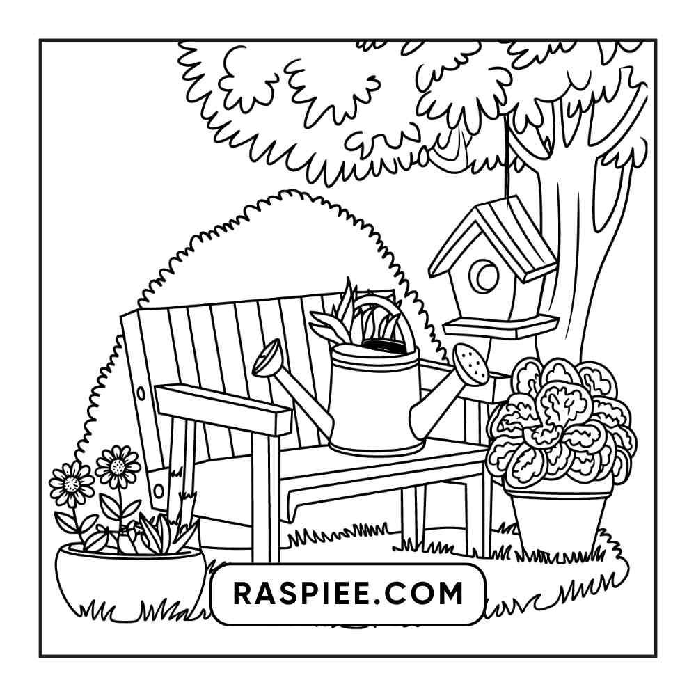 85 Bold and Easy Little Corner Coloring Pages Printable PDF Instant Download - RASPIEE