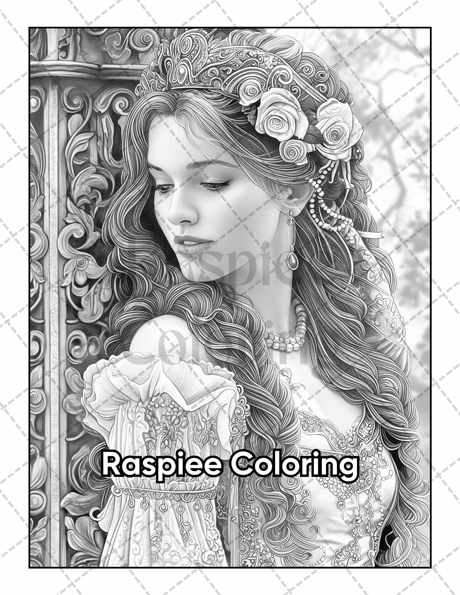 50 Fairyland Adult Coloring Pages Printable PDF Instant Download