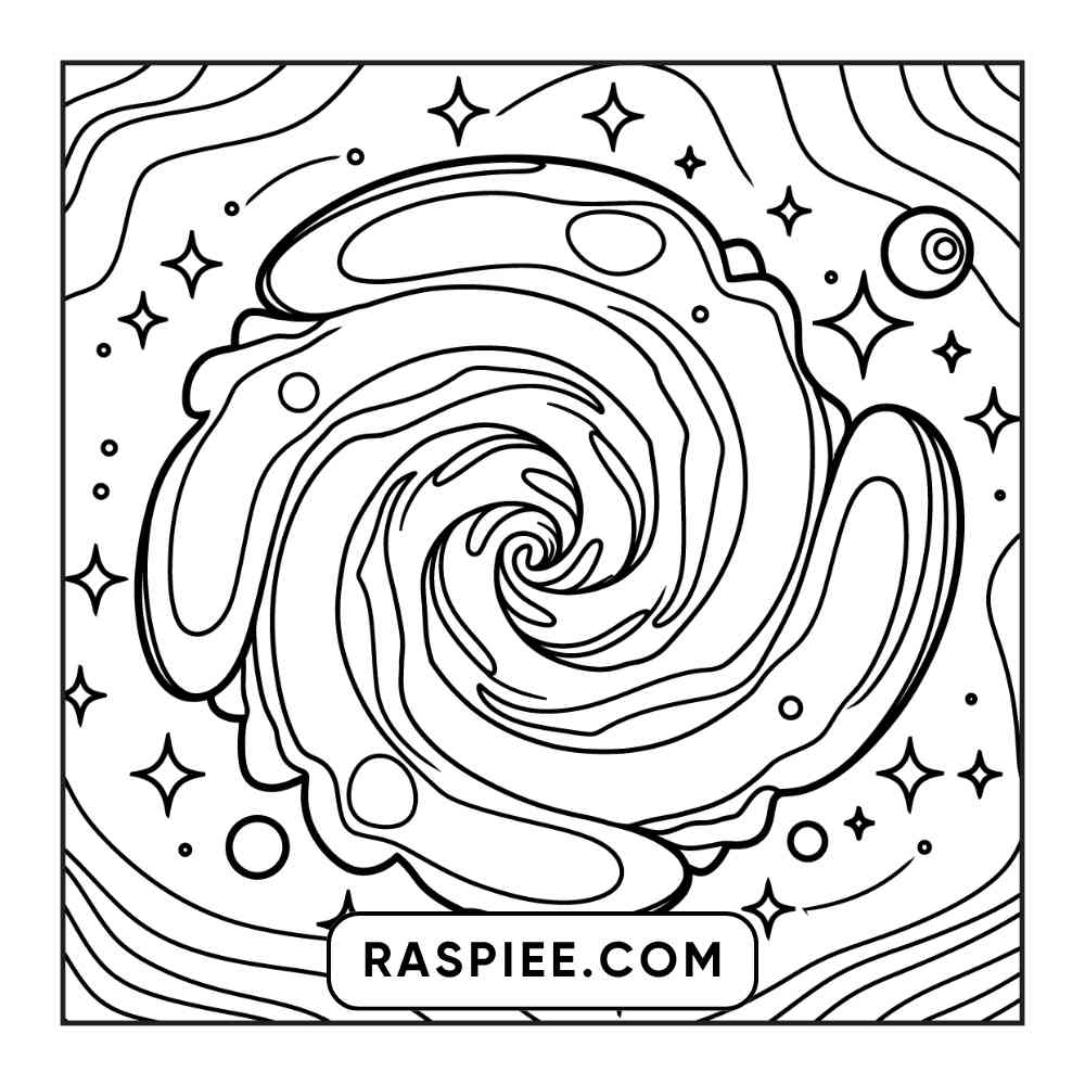 53 Bold and Easy Trippy Groovy Coloring Pages Printable PDF Instant Download