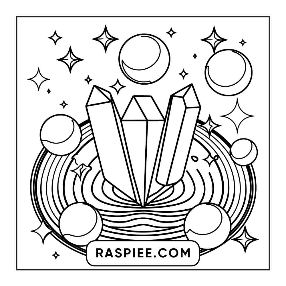 53 Bold and Easy Trippy Groovy Coloring Pages Printable PDF Instant Download