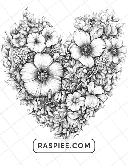 77 Flower Tattoos Adult Coloring Pages - RASPIEE