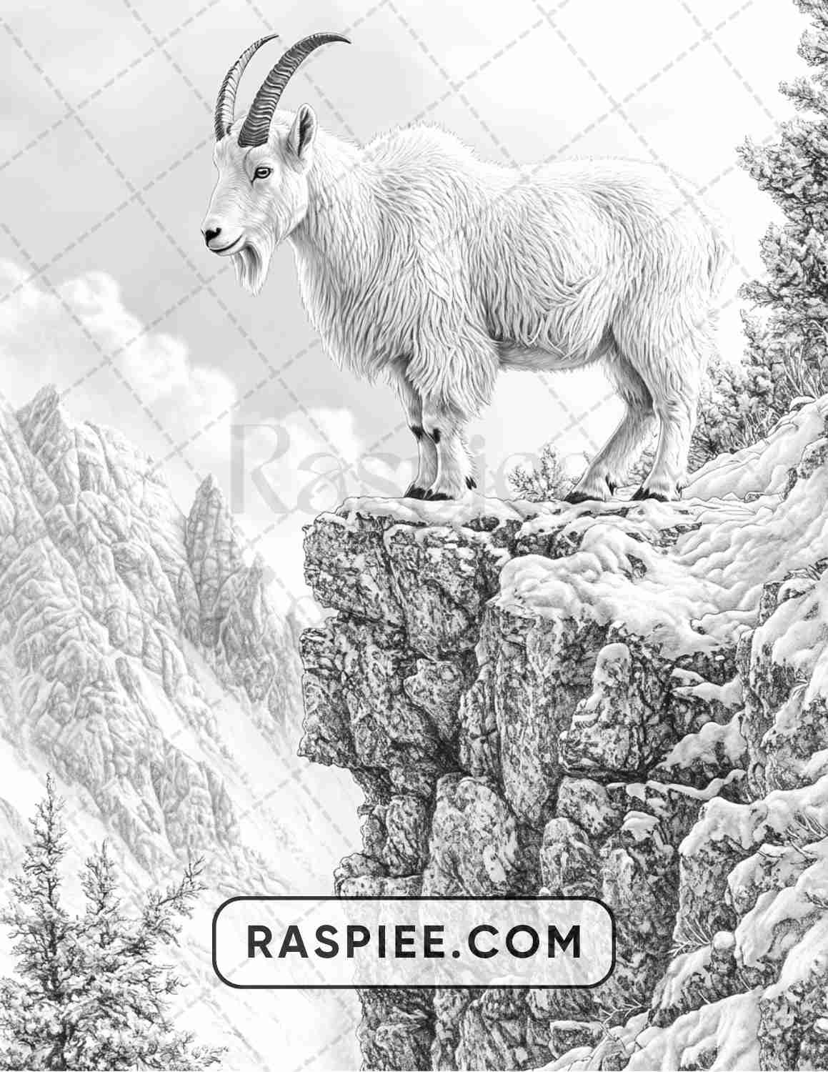 86 Winter Animals Adult Coloring Pages