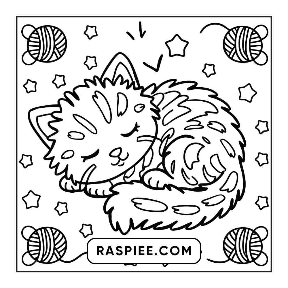 90 Bold and Easy Stress Relief Coloring Pages Printable PDF Instant Download - RASPIEE