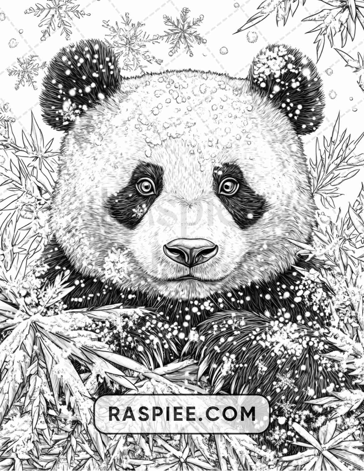 86 Winter Animals Adult Coloring Pages