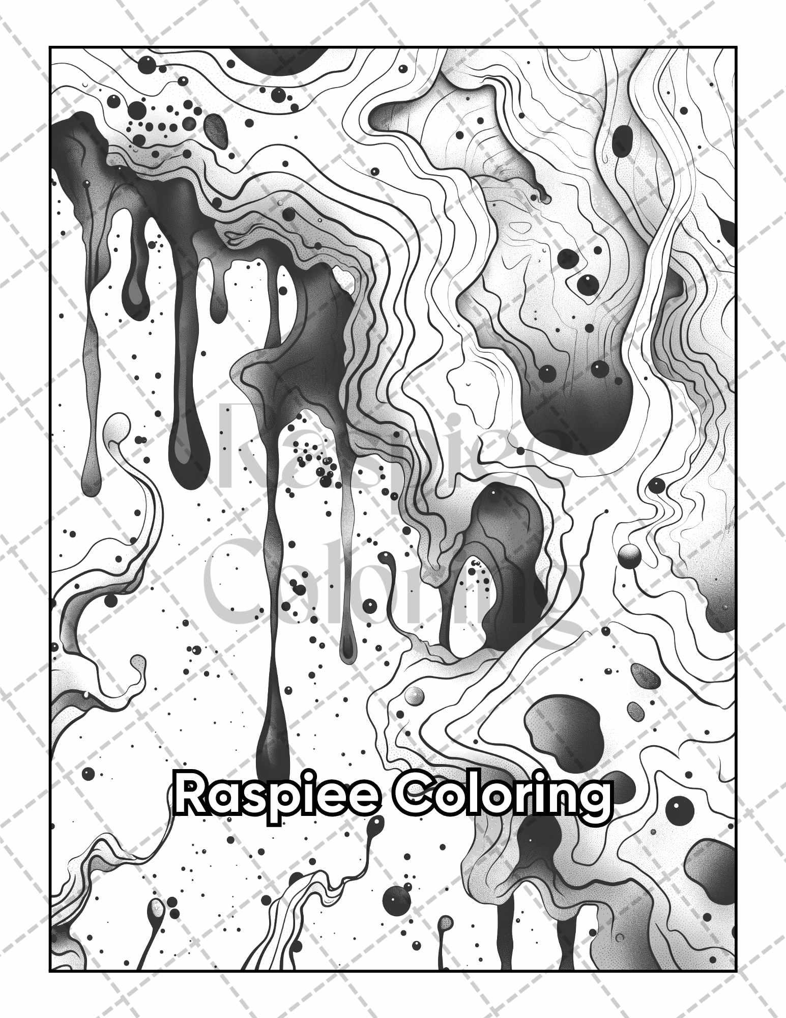 50-abstract-art-adult-coloring-pages-printable-pdf-instant-download-raspiee for Free Printable Abstract Art Black And White 50 Abstract Art Adult Coloring Pages Printable PDF Instant Download – RASPIEE for Free Printable Abstract Art Black And White