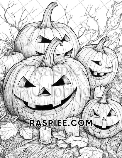 Hello Autumn Adult Coloring Pages Printable PDF Instant Download