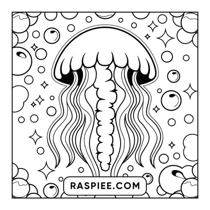 53 Bold and Easy Trippy Groovy Coloring Pages Printable PDF Instant Download