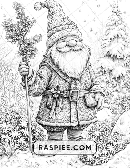 68 Christmas Fantasy Adult Coloring Pages