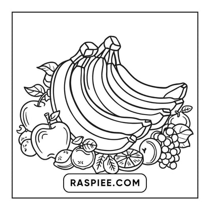 90 Bold and Easy Stress Relief Coloring Pages Printable PDF Instant Download - RASPIEE