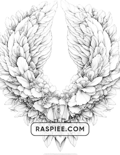 72 Christmas Wreaths Adult Coloring Pages - RASPIEE