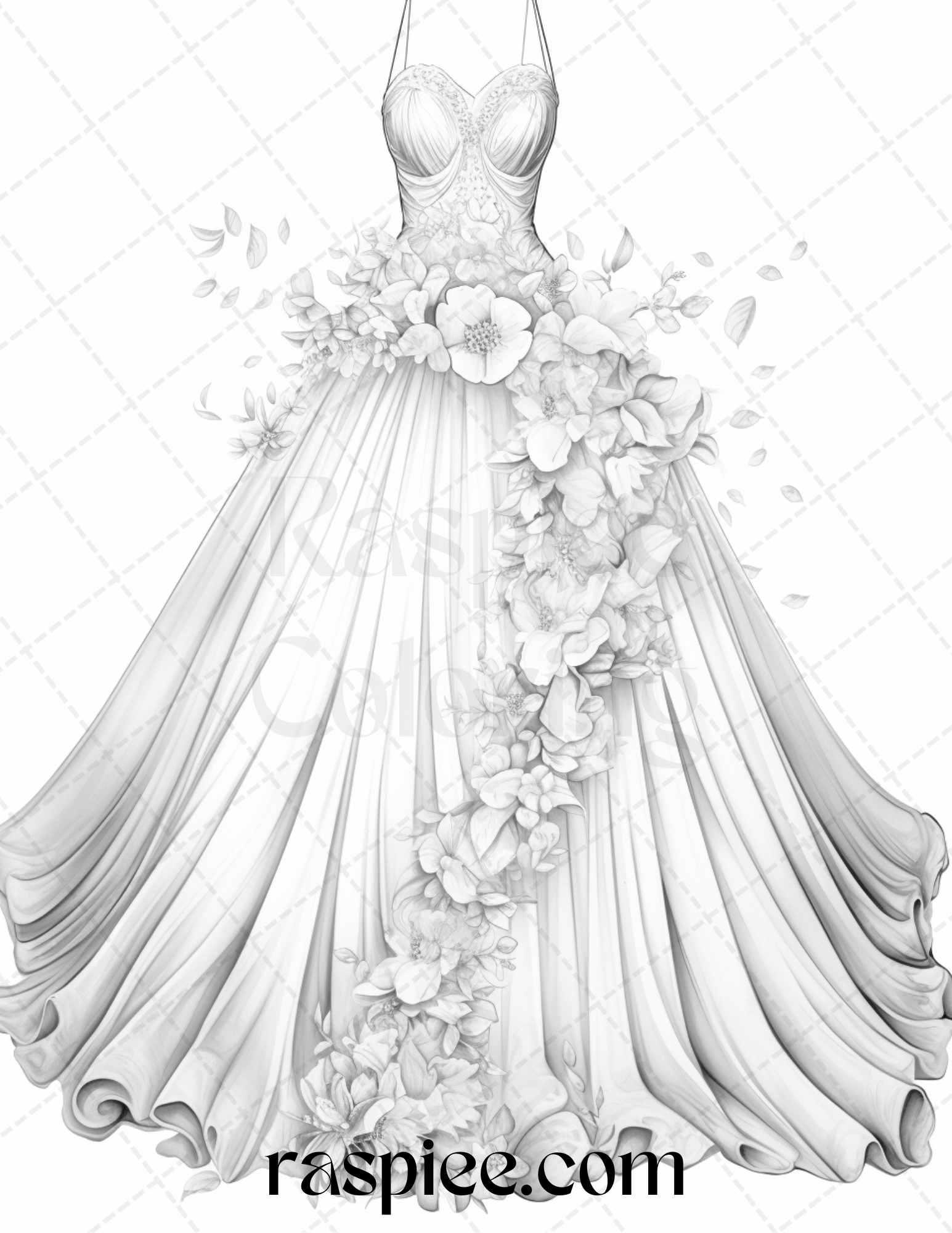 white walls designer dresses pdf Puff and Pencil, Panel Dress PDF Pattern