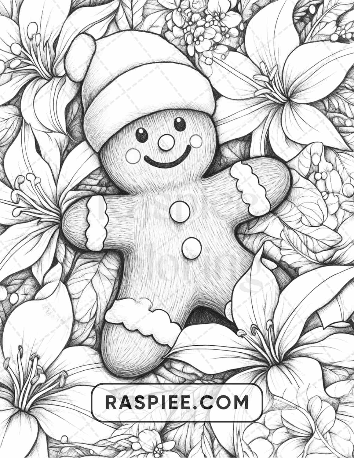 89 Christmas Decor Adult Coloring Pages