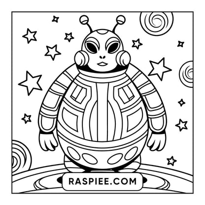 53 Bold and Easy Trippy Groovy Coloring Pages Printable PDF Instant Download