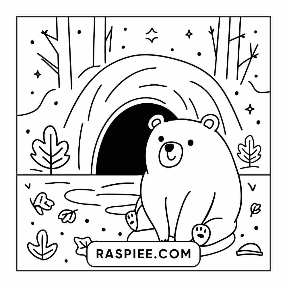 114 Cozy Autumn Bold & Easy Coloring Pages PDF Printable Instant Download - RASPIEE