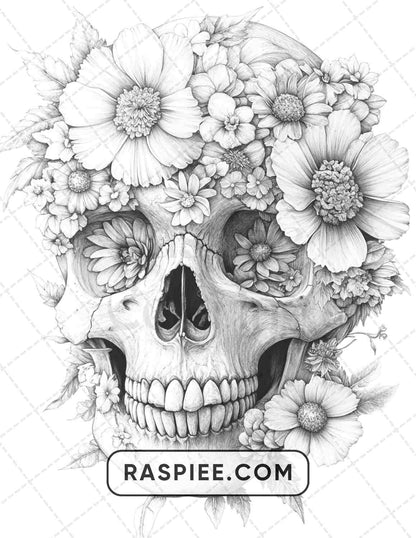 77 Flower Tattoos Adult Coloring Pages - RASPIEE