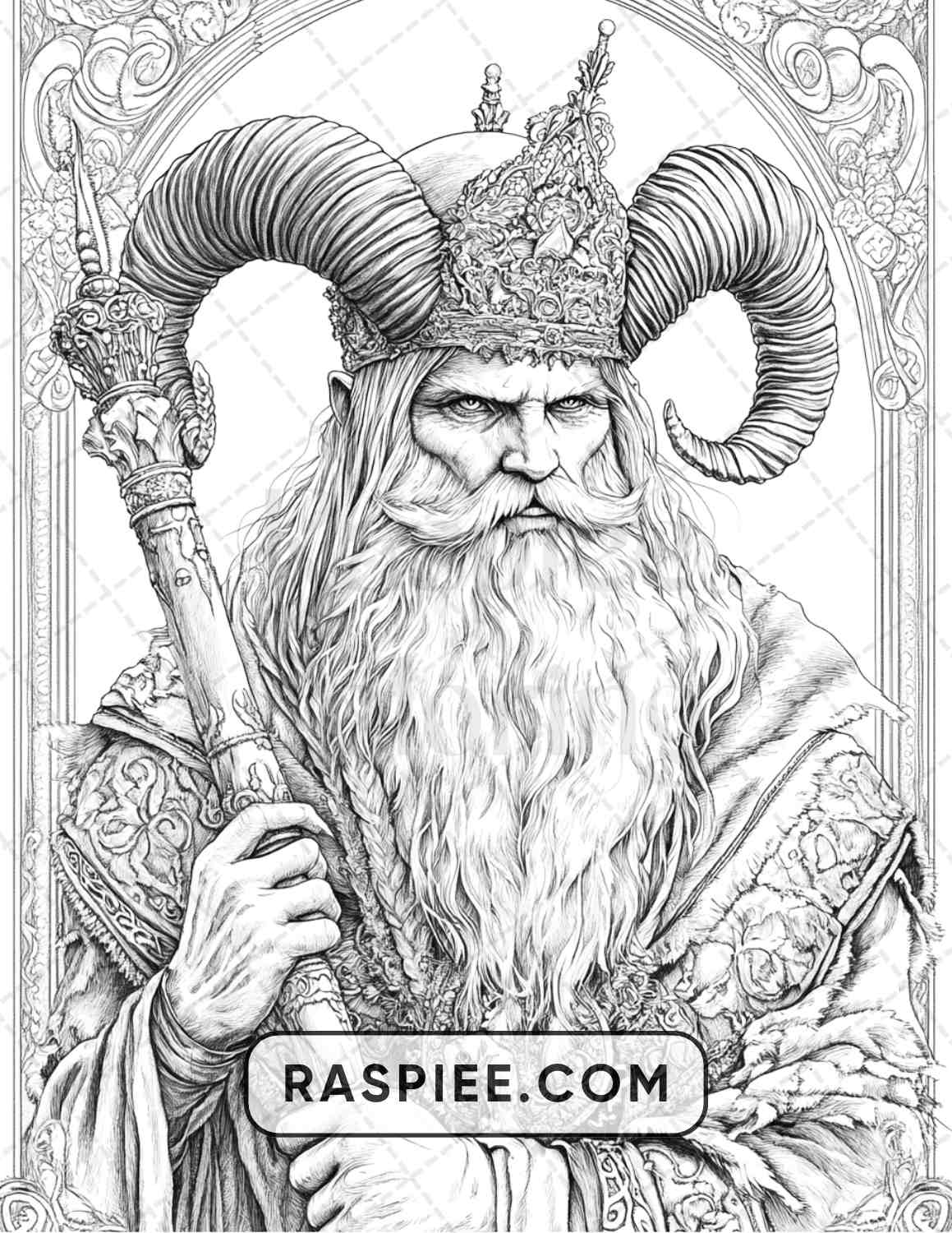 68 Christmas Fantasy Adult Coloring Pages