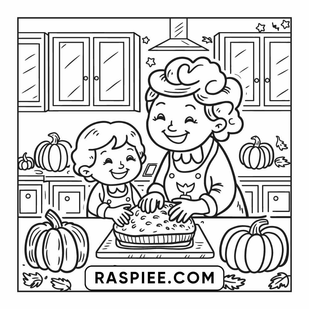 84 Cozy Halloween Bold & Easy Coloring Pages Printable PDF Instant Download - RASPIEE