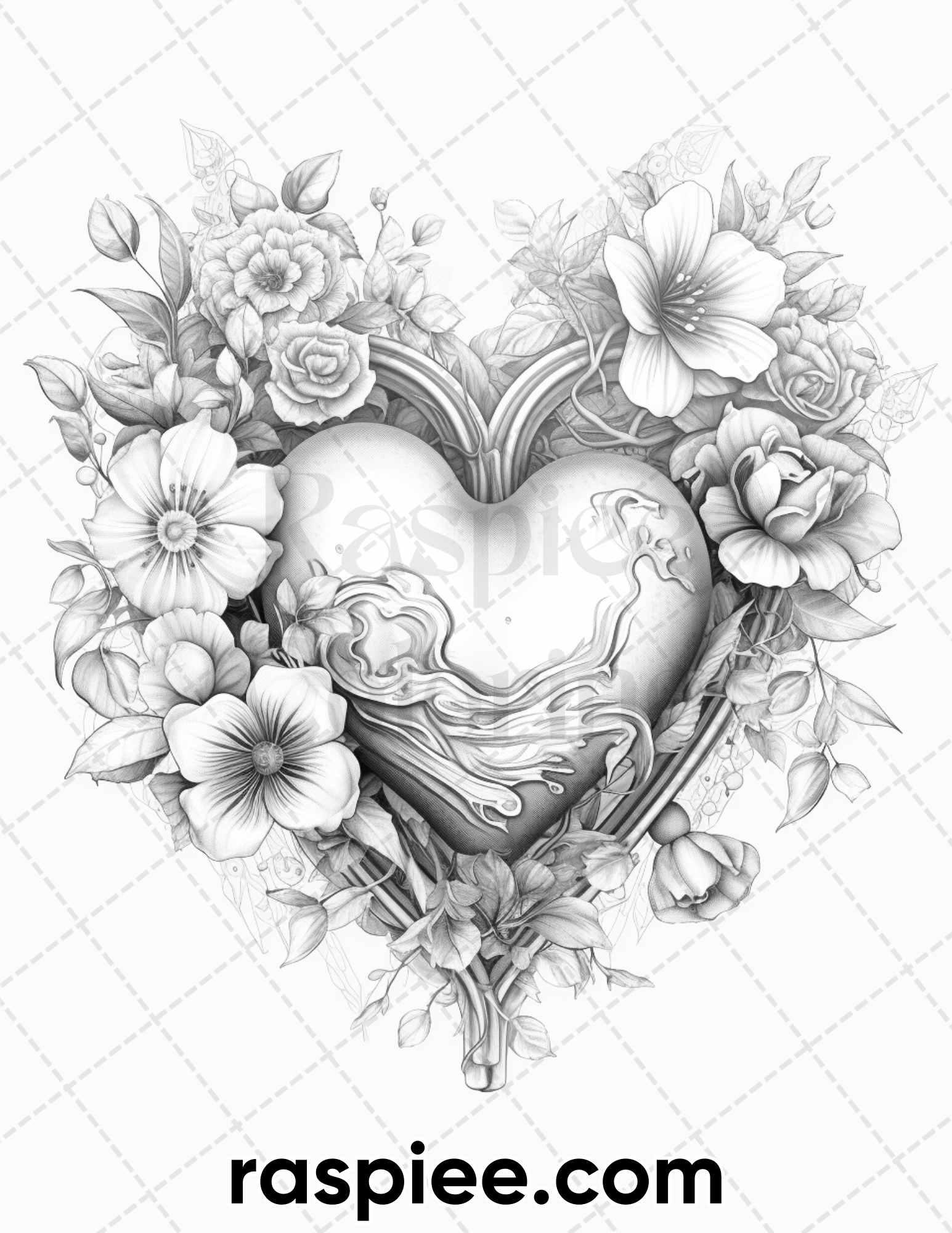 Adult Coloring Pages Flowers adult-coloring-pages-flowers