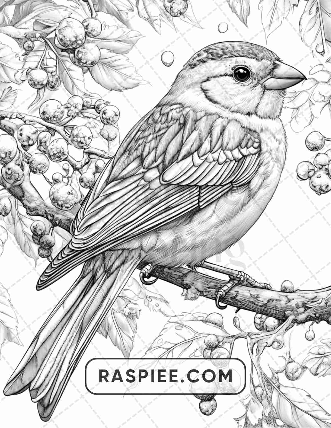 86 Winter Animals Adult Coloring Pages