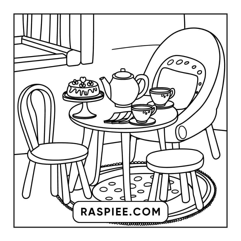 85 Bold and Easy Little Corner Coloring Pages Printable PDF Instant Download - RASPIEE