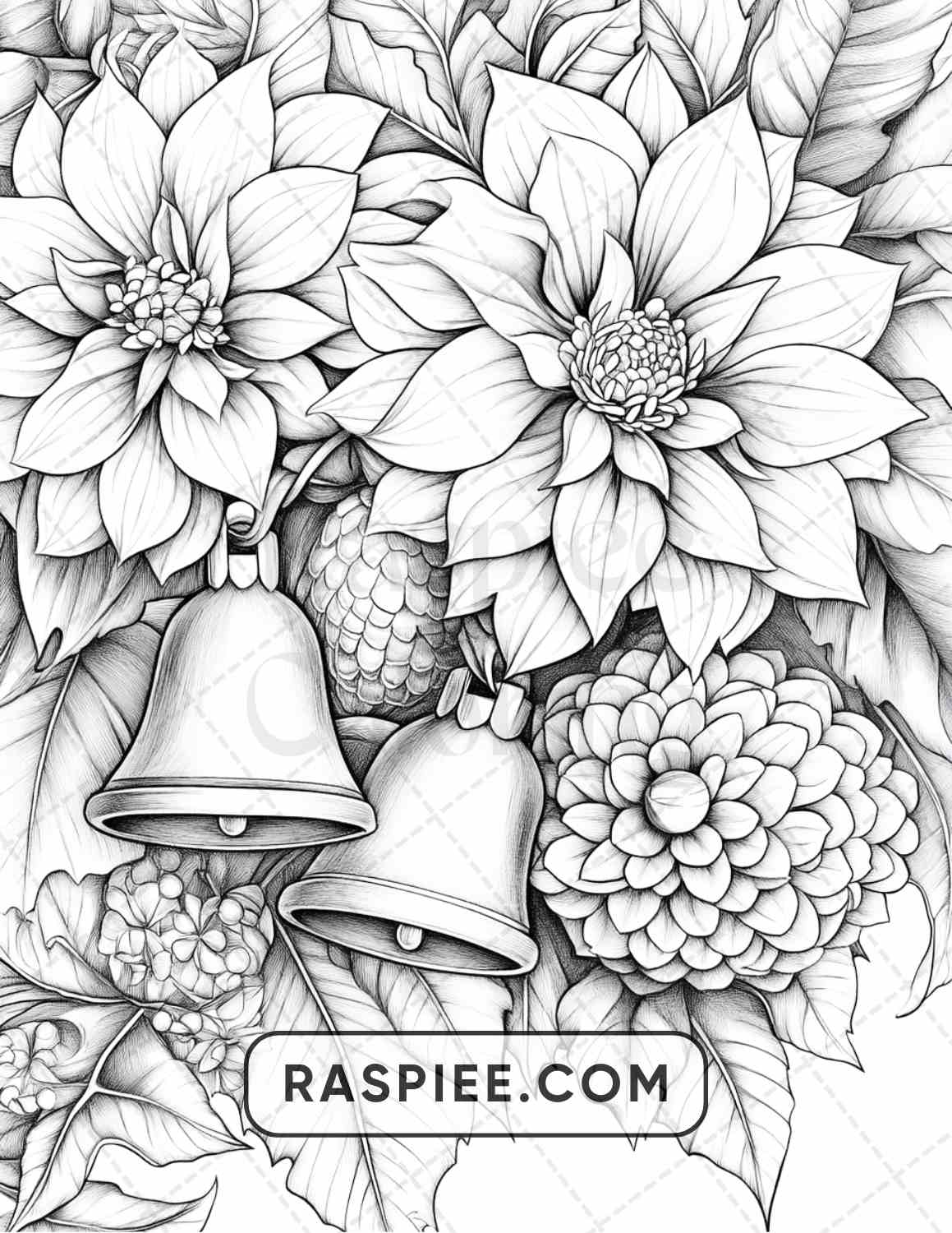 89 Christmas Decor Adult Coloring Pages