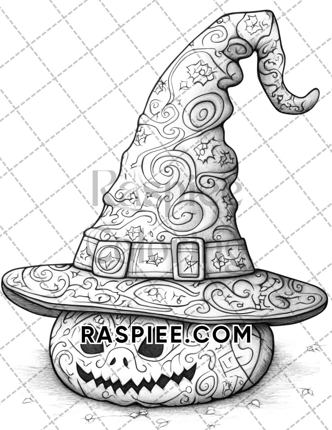 Spooky Desserts Halloween Adult Coloring Pages Printable PDF