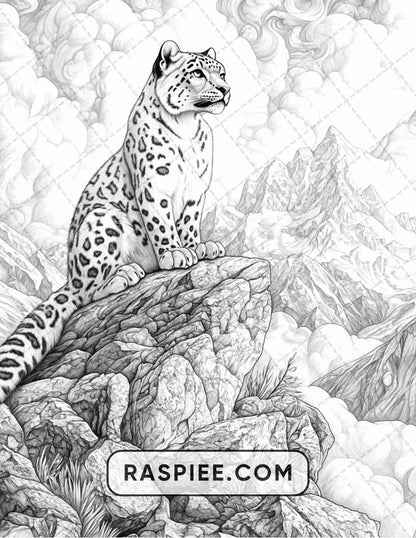 86 Winter Animals Adult Coloring Pages