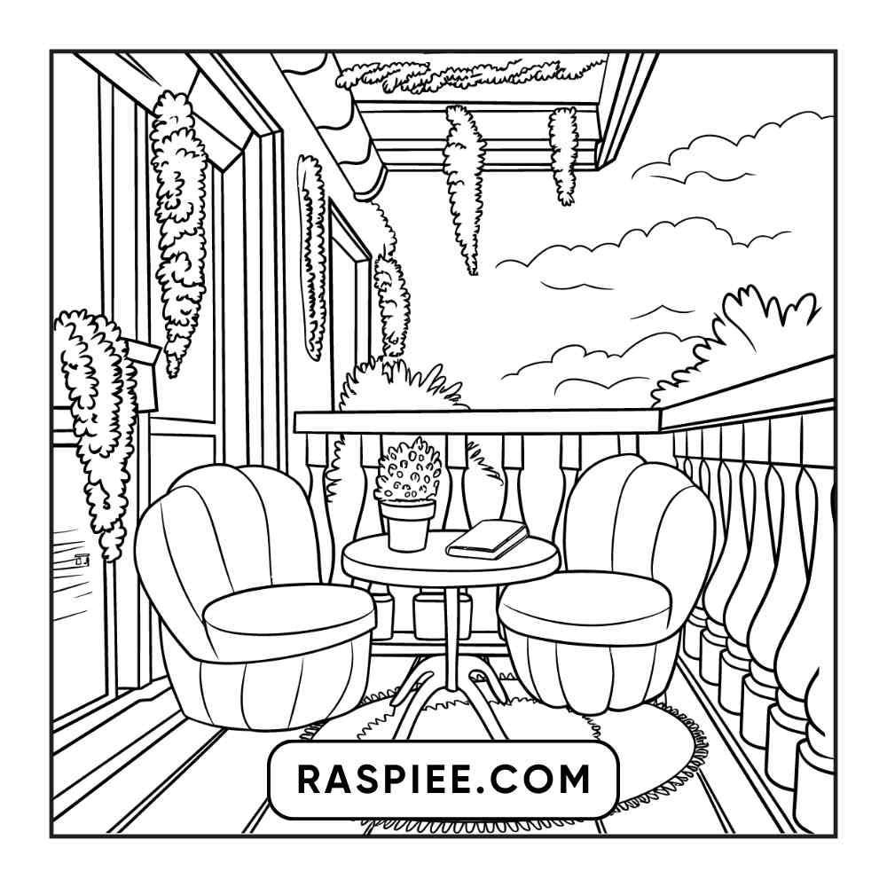 85 Bold and Easy Little Corner Coloring Pages Printable PDF Instant Download - RASPIEE