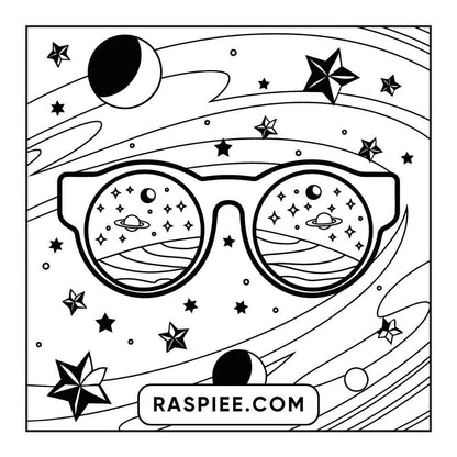 53 Bold and Easy Trippy Groovy Coloring Pages Printable PDF Instant Download