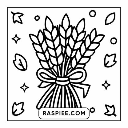 114 Cozy Autumn Bold & Easy Coloring Pages PDF Printable Instant Download - RASPIEE